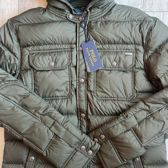Polo Ralph Lauren Other - Polo Ralph Lauren Men’s Quilted Water Resistant/Repellent Hooded Utility Jacket
